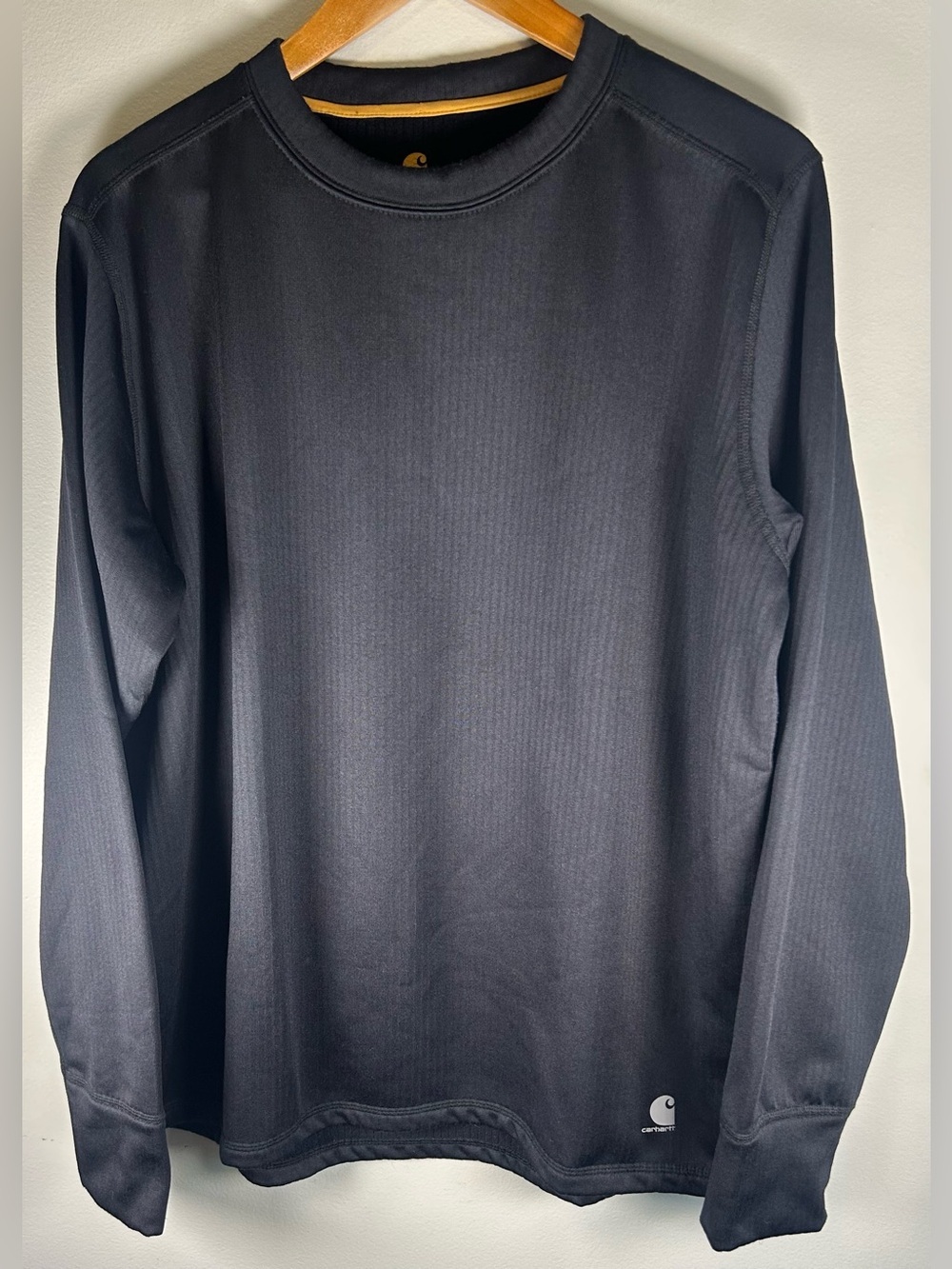 Carhartt Force Extremes Men’s Crewneck Sweater Size XL Thermal Base Layer Black